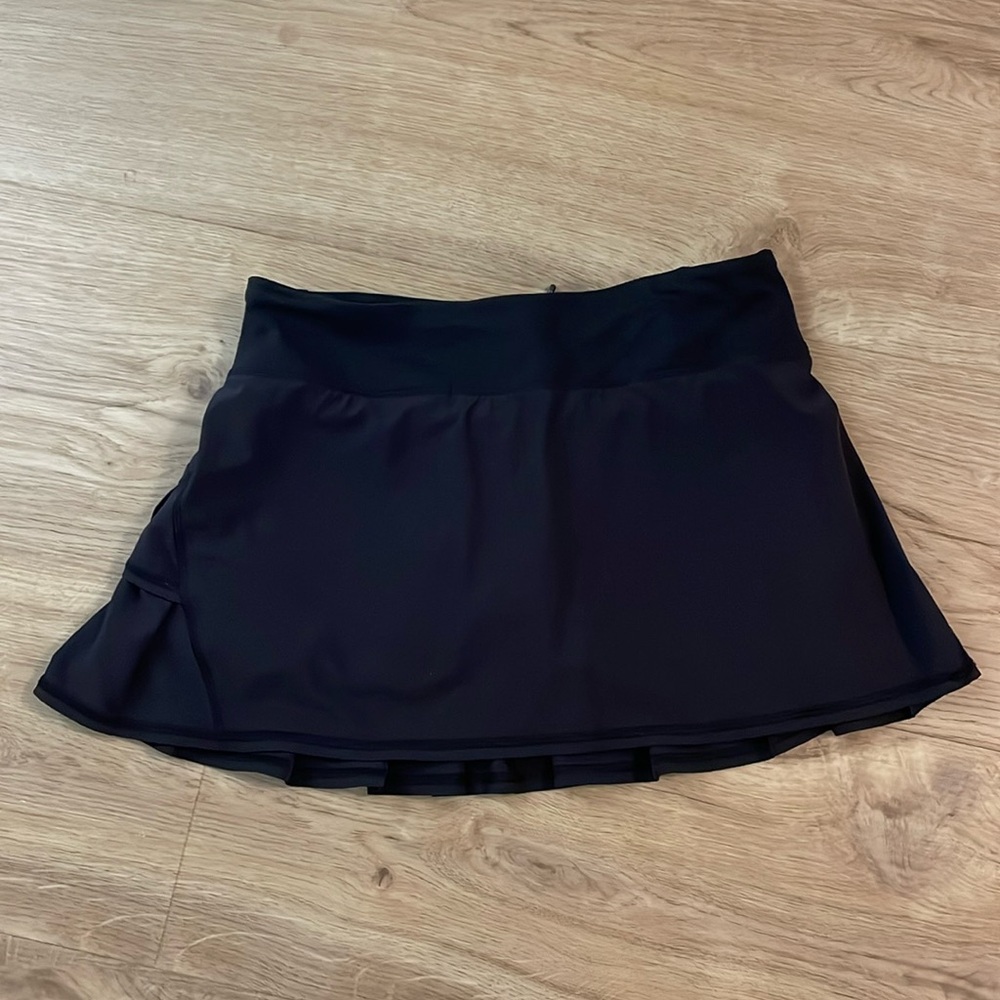 Lululemon black tennis skirt